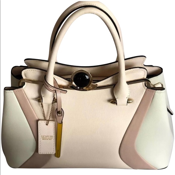 Cromia Handbags - Cromia Saffiano Leather made in Italy satchel bag